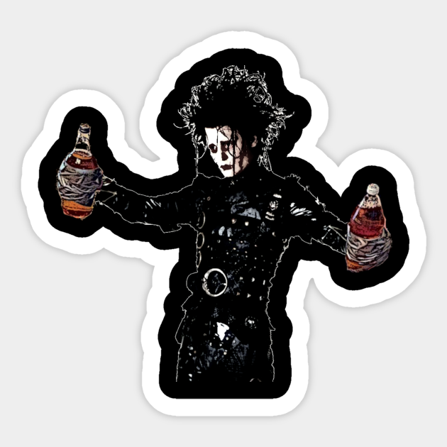 Edward 40 Hands! Drinking Games Sticker TeePublic